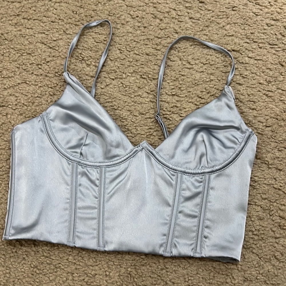 White Fox Acacia Bustier Ice sz small